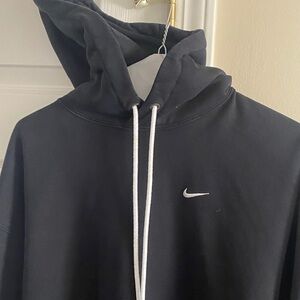 Nike Black Pullover with White Swoosh